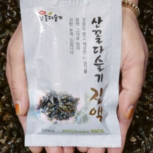 산꼴 자연산 다슬기즙 진액 액기스 농축액 100ml x 30포 [원산지:국산(강원도 홍천군, 횡성군 등)]
